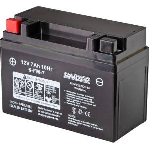 Raider Батерия / акумулатор 12V 7Ah за генератори (UNI-09294)