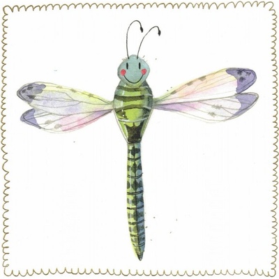 Přání s obálkou - Dragonfly - Alex Clark