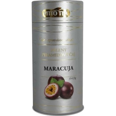 Vitto Tea TUBUS zelený čaj maracuja pyramida 22,5 g