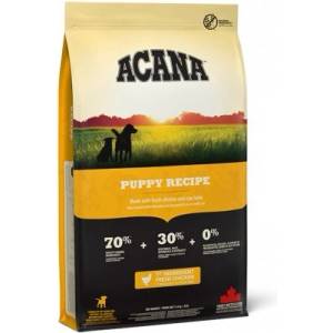 ACANA Puppy& Junior суха храна за малки кученца - 11.4кг