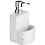 WENKO Бял керамичен дозатор за сапун Marble, 380 ml Festival - Wenko (54665100)