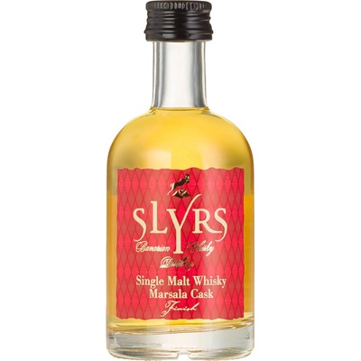 Slyrs Single Malt Whisky Marsala Cask Finish 46% 0,05 l (čistá fľaša)