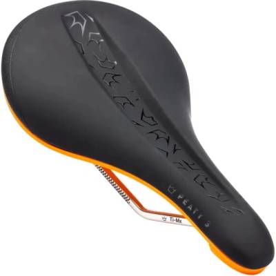Peaty's Monarch TiMx Rail / Nylon Base Mango