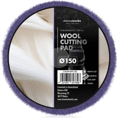 ChemicalWorkz Woolpad 150 mm