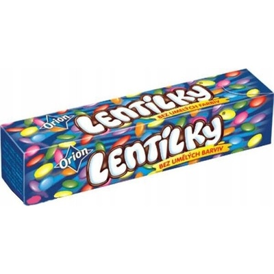 ORION LENTILKY Dražé z mliečnej čokolády 28 g