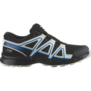 Salomon Детски маратонки Salomon Kid's Speedcross Waterproof Trail running shoes - Black / Vanilla Ice / French Blue - размер 31 (EU) (702-4203-0214)