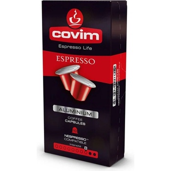 Image 1 of Covim Кафе капсула Covim Alluminium Espresso 10 бр. , съвместими с Nespresso (100396)