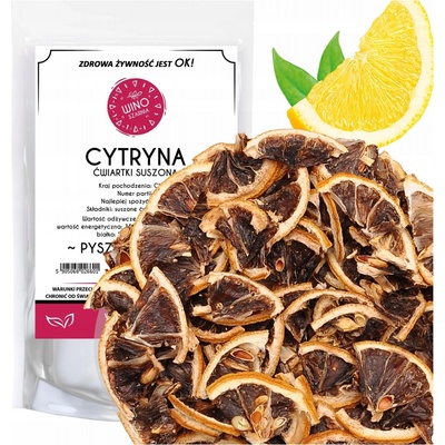 Citrony Čtvrtky Citron sušené jedlé Winoszarnia 500 g