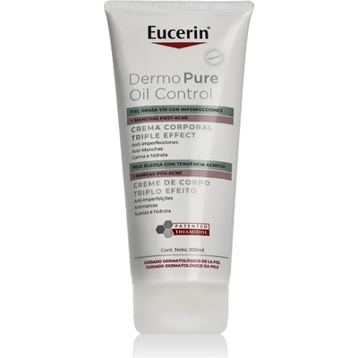 Eucerin DermoPure Triple Effect Body Cream 200 ml