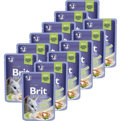 Brit Капсула BRIT Premium Cat Тръска в желе 12 x 85 г