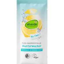 alverde NATURKOSMETIK koupelová sůl na nohy mořská sůl & citron 40 g