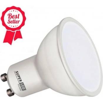 SuperLED LED žiarovka 5W Teplá biela SMD2835 GU10