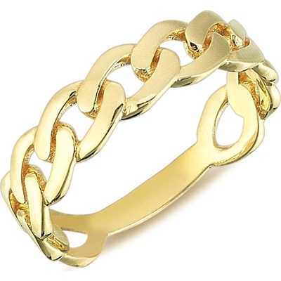 Lillian Vassago Zlatý prsten s proplétanými očky LLV98 GR038Y