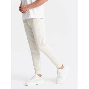 Ombre Clothing Мъжки памучен спортен панталон BASIC Ombre Clothing Ombre Clothing | Byal | МЪЖЕ | 32/32
