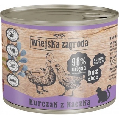 Wiejska Zagroda Chicken with Duck 200 g