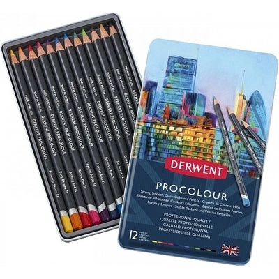 Derwent 2302505 Procolour umělecké 12 ks