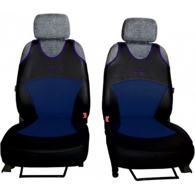 Autopoťah Pok-ter Autotričká Active Sport Leather modré Koža
