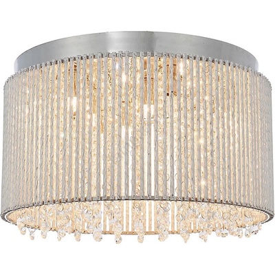 Endon Lighting 81980 - Кристален плафон GALINA 10xG9/25W/230V матов хром (EN0024)