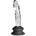 Kiotos Pleasure Crystals Glass Dildo Silicone Base 14cm