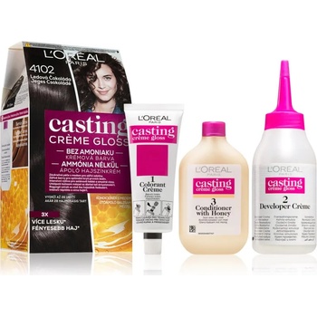 Image 1 of L'Oréal Casting Creme Gloss боя за коса цвят 4102 Iced Chocolate