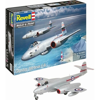 REVELL Plastic ModelKit letadlo 03750 Gloster Meteor F.8 1:32