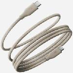 ENERGEA Кабел Energea Helix 60 M1 към M2 магнитен 60W 1, 5м, натурален (Ene000098)