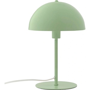 TopMebel Метална настолна лампа Favori TopMebel E27 в зелен цвят Ø25x39cm