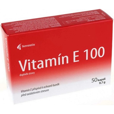 Noventis Vitamin E 100 mg 50 kapslí