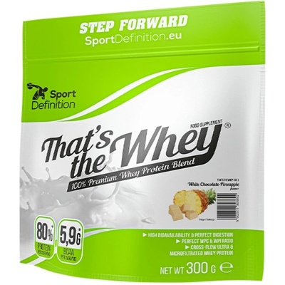 SportDefinition That's The Whey [300 грама] Бял шоколад с ананас