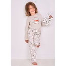 Dívčí pyžamo Anie šédé