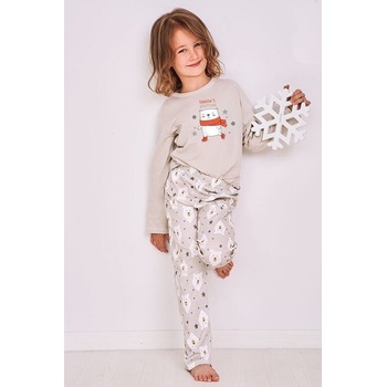 Dívčí pyžamo Anie šédé
