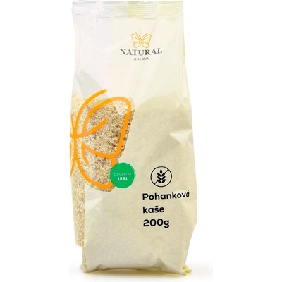 Natural Jihlava Kaša Naturálka bezlepková instantná Pohanková instantná kaša 200 g