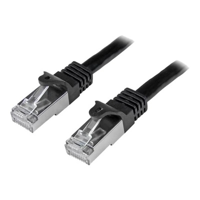 StarTech StarTech. com N6SPAT3MBK мрежов кабел Черен 3 м Cat6 SF/UTP (S-FTP) (N6SPAT3MBK)