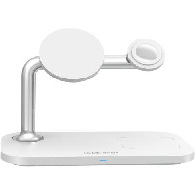 Mobile Origin 3 in 1 Wireless charger White FRL-WCH-31-WHT (FRL-WCH-31-WHT)