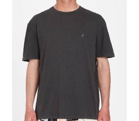 Volcom Solid Stone Emb SS černá