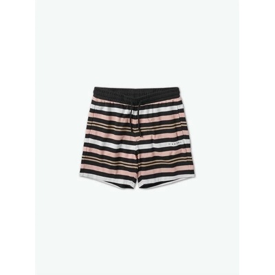 Diamond Marquise Striped shorts Black BLK kraťasy
