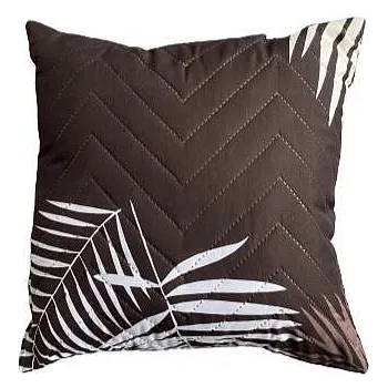 Image 1 of GoHome Дек. възглавница - Палми+кафяво