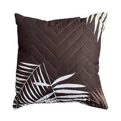 GoHome Дек. възглавница - Палми+кафяво