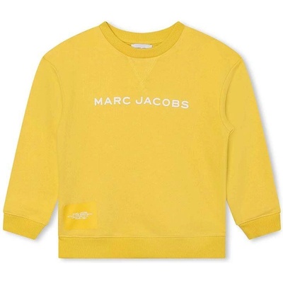 Marc Jacobs Детски суичър Marc Jacobs в жълто с принт (W55009.86.108)