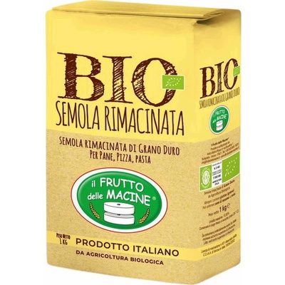 il Frutto delle Macine múka Semola di grano duro Rimacinata 1 kg
