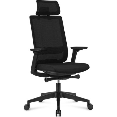 RFG Ергономичен стол RFG Meteor X Black HB, дамаска и меш, до 13 (4010200238)