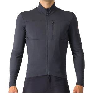 Castelli Мъжка фланелка с дълъг ръкав за колоездене Castelli Unlimited Trail 2 Jersey Cycling jersey - Dark Grey (056-3782-0112)