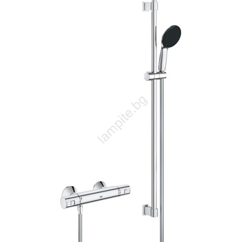 GROHE 34854001 - Термостатен душ смесител precision start 900 мм хром (gh1244)