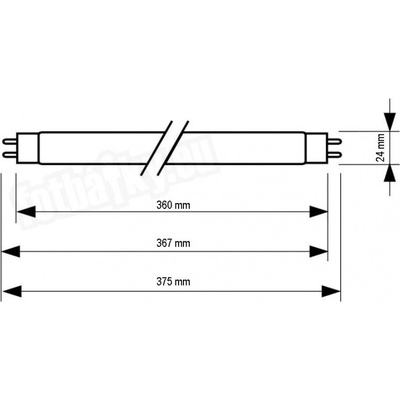 Garlando Stolní fotbal: 080a Zářivka 14 18 W pro úsporná