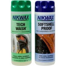 Nikwax Twin Tech Wash/Softshell Proof Wash-In 2 x 300 ml