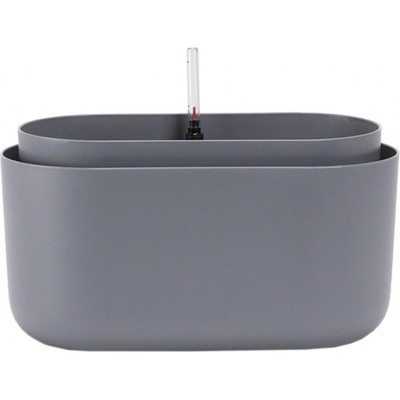 Plastia Samozavlažovací truhlík Tolita 31 x 16 cm šedá