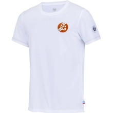 Roland Garros Logo 2024 T-Shirt Bílý