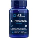 Life Extension L-Tryptophan / Л-Триптофан 500 mg х 90 капсули (01722 LE)