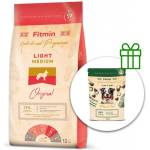 Fitmin Medium Light 12 кг + Fitmin Play&Train Агнец и Говеждо БЕЗПЛАТНО