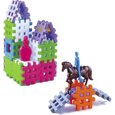 Marioinex Конструктор вафлени блокчета + конче и фигурка (901 939)